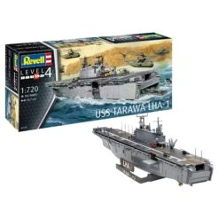 Revell 1/720 USS Tarawa LHA1 -Model Toy Store 05170 km assault ship uss tarawa lha 1