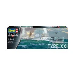 Revell 05177 1/144 German Submarine Type XXI -Model Toy Store 05177 german submarine typexxi 021