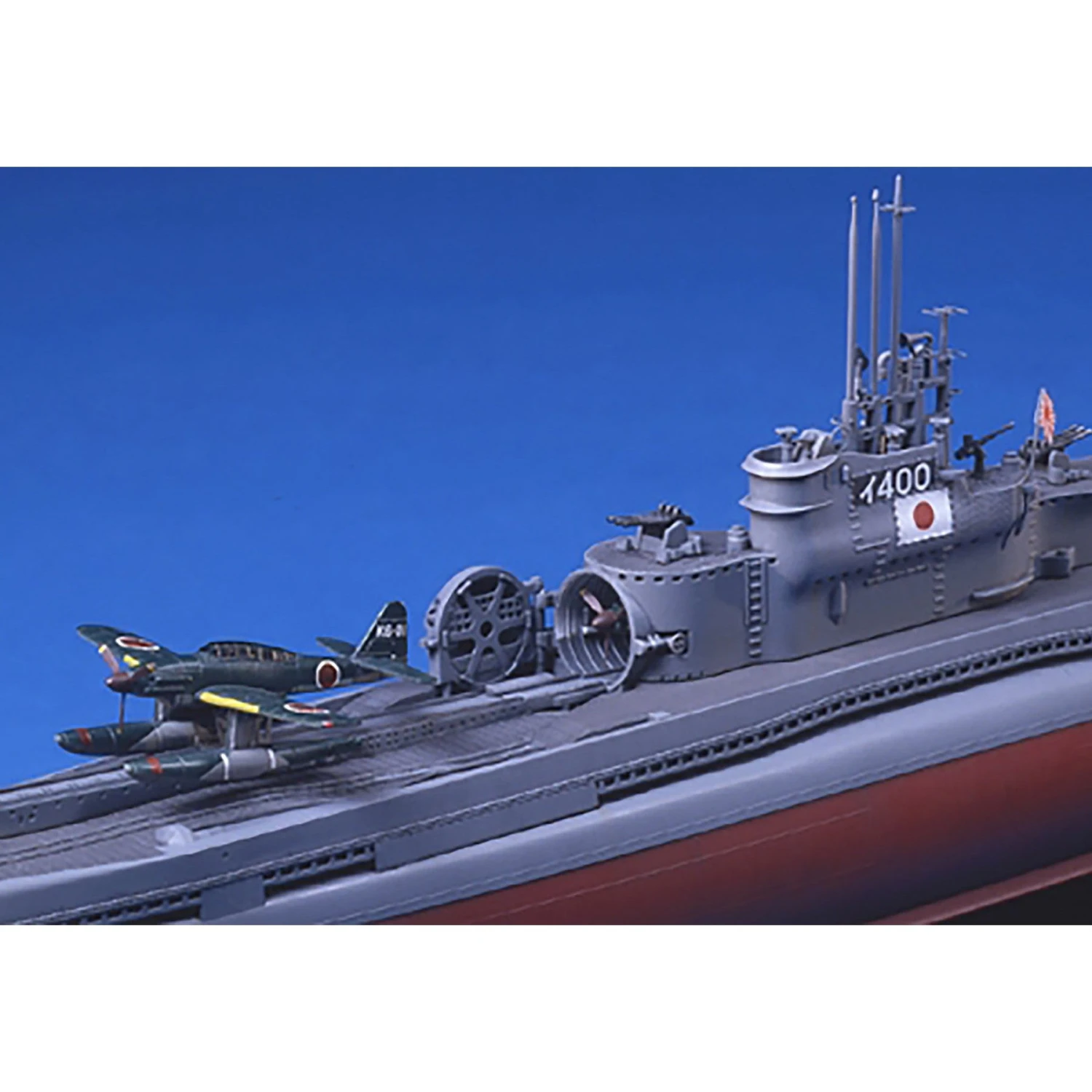 Tamiya 1/350 Japanese Navy Sub I400F 2 Tamiya 1/350 Japanese Navy Sub I400F - Image 2