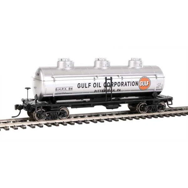 HO 3 Dome Tank Car Gulf Oil #64 3 HO 3 Dome Tank Car Gulf Oil #64 - Image 3