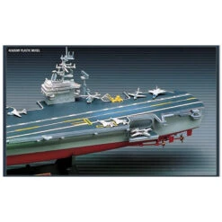 Academy 14213 1/800 U.S.S. CVN68 Nimitz Plastic Model Kit -Model Toy Store 3s