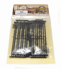 Peco RATIO TELEGRAPH POLES 16 PER PACK