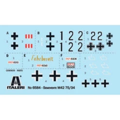 Italeri 1/35 Semovente M42 DA 75/34 11 Italeri 1/35 Semovente M42 DA 75/34 -Model Toy Store 4 02b392ce df25 40d9 af4a 905873cfda5f