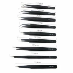 9 Piece Precision Tweezer Set With Bag 10 9 Piece Precision Tweezer Set With Bag -Model Toy Store 560302 2