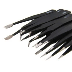 9 Piece Precision Tweezer Set With Bag 12 9 Piece Precision Tweezer Set With Bag -Model Toy Store 560302 4