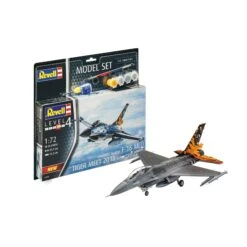 Revell 1/72 F16 MLU 31 Sqn. KleineBrogel Model Set -Model Toy Store 63860 model set f 16 mlu 31 sqn kleine brogel 01