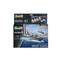 Revell 1/700 Assault Carrier USS WASP Class -Model Toy Store 65178 model set us navy assault carrier wasp class 021