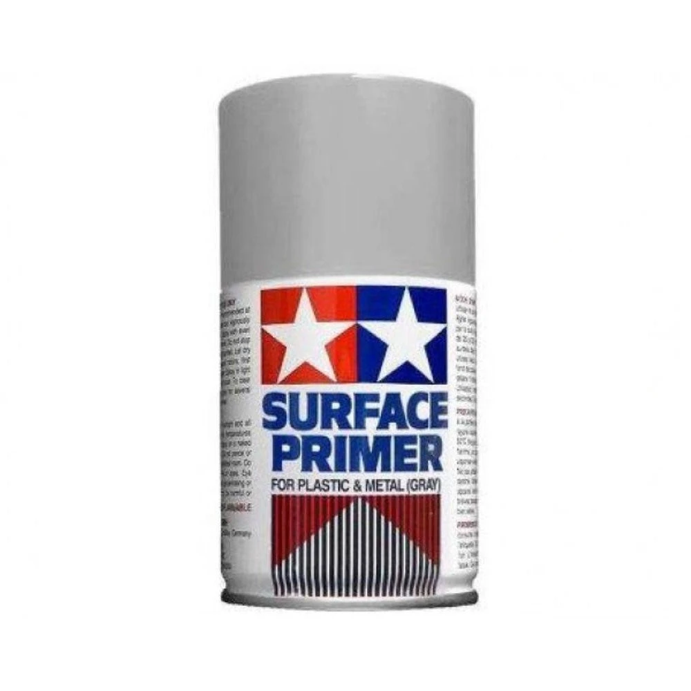 Tamiya Spray Surface Primer Grey100ml 1 Tamiya Spray Surface Primer Grey100ml