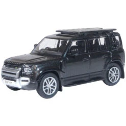 Oxford 1/76 Defender 110 Explorer Santorini Black