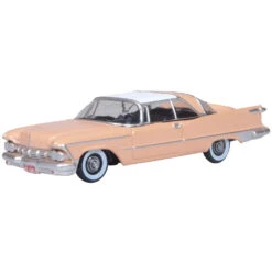 Oxford 1/87 Imperial Crown 2 Door Hardtop 1959 Persian Pink
