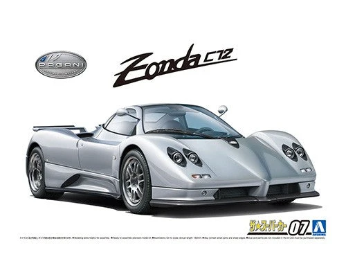 Aoshima 1/24 00 PAGANI Zonda C12S 1 Aoshima 1/24 00 PAGANI Zonda C12S