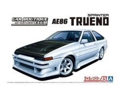 Aoshima 1/24 CAR BOUTIQUE CLUB AE86 TRUENO 85 TOYOTA