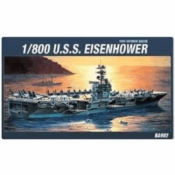 Academy 14212 1/800 U.S.S. CVN69 Eisenhower Plastic Model Kit