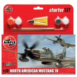 Airfix 1/72 North American Mustang IV Starter Set