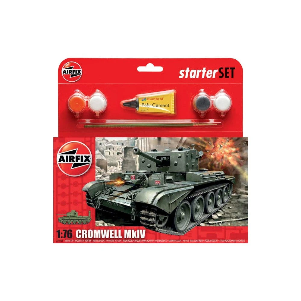Airfix 176 Cromwell Cruiser MkIV Starter Set 1 Airfix 176 Cromwell Cruiser MkIV Starter Set