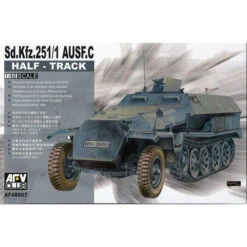 AFV Club AF48007 1/48 German Sd.Kfz.25 Ausf.C HalfTrack Plastic Model Kit