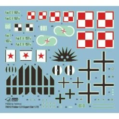 70012 1/72 Fokker E.V Expert Set Plastic Model Kit -Model Toy Store AH70012 5