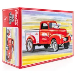AMT 1145M 1/25 1940 Willys Pickup Gasser CocaCola Plastic Model Kit -Model Toy Store AMT1145M 1
