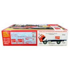 AMT 1147 1/25 Ford C600 Stake Bed W/CocaCola Machines Plastic Model Kit -Model Toy Store AMT1147 1