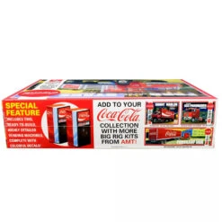 AMT 1147 1/25 Ford C600 Stake Bed W/CocaCola Machines Plastic Model Kit -Model Toy Store AMT1147 3