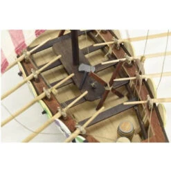 19001 1/75 Viking Ship Wooden Ship Model -Model Toy Store ART19001 2