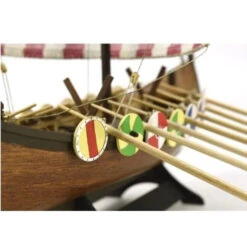 19001 1/75 Viking Ship Wooden Ship Model -Model Toy Store ART19001 3
