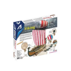 19001 1/75 Viking Ship Wooden Ship Model