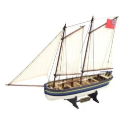 19005 1/50 HMS Endeavours Longboat 2021 Wooden Ship Model -Model Toy Store ART19005 10
