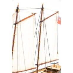 19005 1/50 HMS Endeavours Longboat 2021 Wooden Ship Model -Model Toy Store ART19005 5