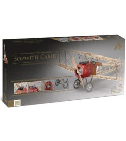 1/16 Sopwith Camel Wooden Model Kit -Model Toy Store ART20351 10