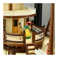 20515 1/80 King Of The Mississippi 2021 Wooden Ship Model -Model Toy Store ART20515 12