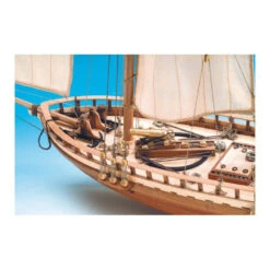 22115 1/41 Virginia American Schoon Wooden Ship Model Kit -Model Toy Store ART22115 4