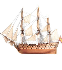 1/90 San Juan Nepomuceno Wooden Ship Model