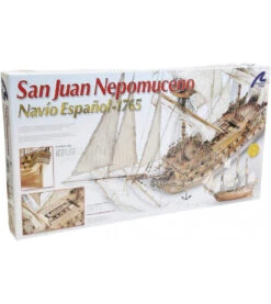 1/90 San Juan Nepomuceno Wooden Ship Model -Model Toy Store ART22860 5