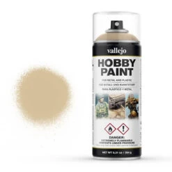 Vallejo 28013 Aerosol Bonewhite 400ml Hobby Spray Paint