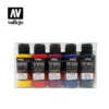 Vallejo 62104 Premium Colour Candy Colors 5 Colour Set Acrylic Airbrush Paint
