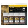 Vallejo 73194 Pigments Set Rust And Corrosion 4 X 35ml