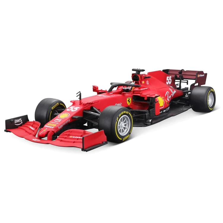 Bburago 1/18 Ferrari Racing 2021 F1 SF21 Carlos Sainz 1 Bburago 1/18 Ferrari Racing 2021 F1 SF21 Carlos Sainz