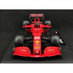 Bburago 1/18 Ferrari Racing 2021 F1 SF21 Carlos Sainz 17 Bburago 1/18 Ferrari Racing 2021 F1 SF21 Carlos Sainz -Model Toy Store BC16809S 7