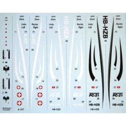 1/72 Pilatus PC21 Plastic Model Kit Aus Decals 14 1/72 Pilatus PC21 Plastic Model Kit Aus Decals -Model Toy Store BTZ72101 4