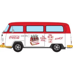 Coca Cola Vw Camper Zing -Model Toy Store CC02744 5