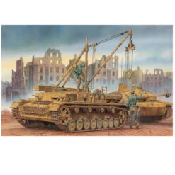 Dragon 6951 1/35 Bergepanzer IV / Pz.IV H 2 In 1 Plastic Model Kit -Model Toy Store DR6951 9b65bbf8 bb51 4f45 96ca ccb2c7689138