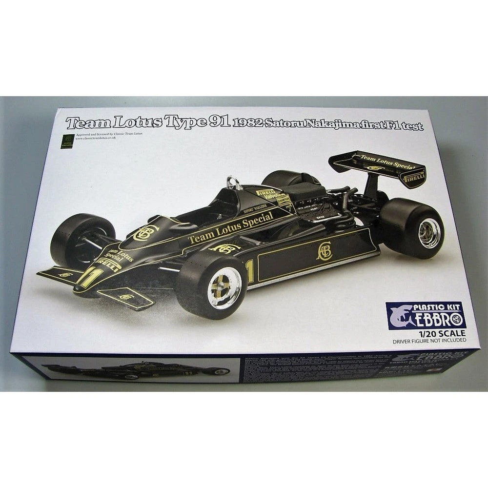 120 Team Lotus Type 91 1982 Satoru Nakajima First F1 Test 1 120 Team Lotus Type 91 1982 Satoru Nakajima First F1 Test