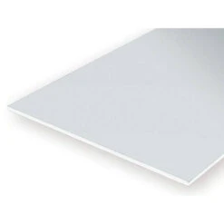 Evergreen 9006 Clear Polystyrene Sheet 0.010 X 6 X 12 / 0.25mm X 15cm X 30cm