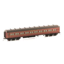 HO NSWGR 12 Wheel Passenger Car Series MAL 2019 Sleeping Car Indian - Red
