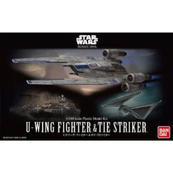 Bandai 1/144 UWING FIGHTER And TIE STRIKER