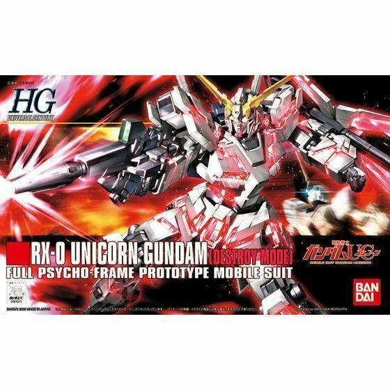 Bandai 1/144 HGUC RX0 UNICORN GUNDAM DESTROY MODE 1 Bandai 1/144 HGUC RX0 UNICORN GUNDAM DESTROY MODE