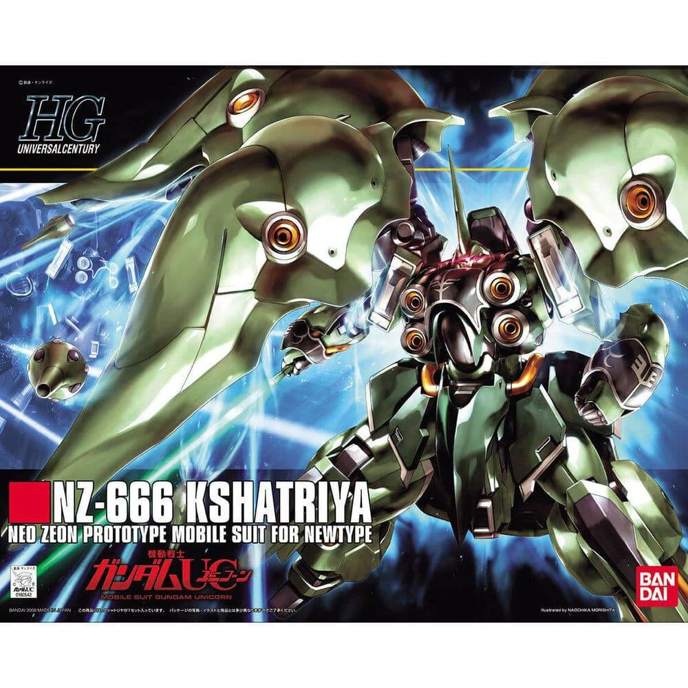 Bandai 1/144 HGUC NZ666 KSHATRIYA 1 Bandai 1/144 HGUC NZ666 KSHATRIYA