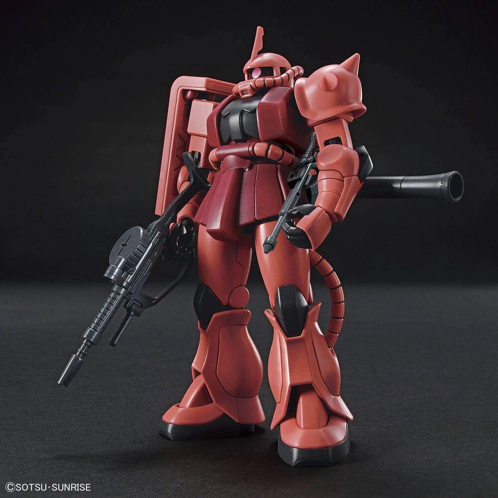 Bandai HG 1/144 MS06S ZAKU II 2 Bandai HG 1/144 MS06S ZAKU II - Image 2