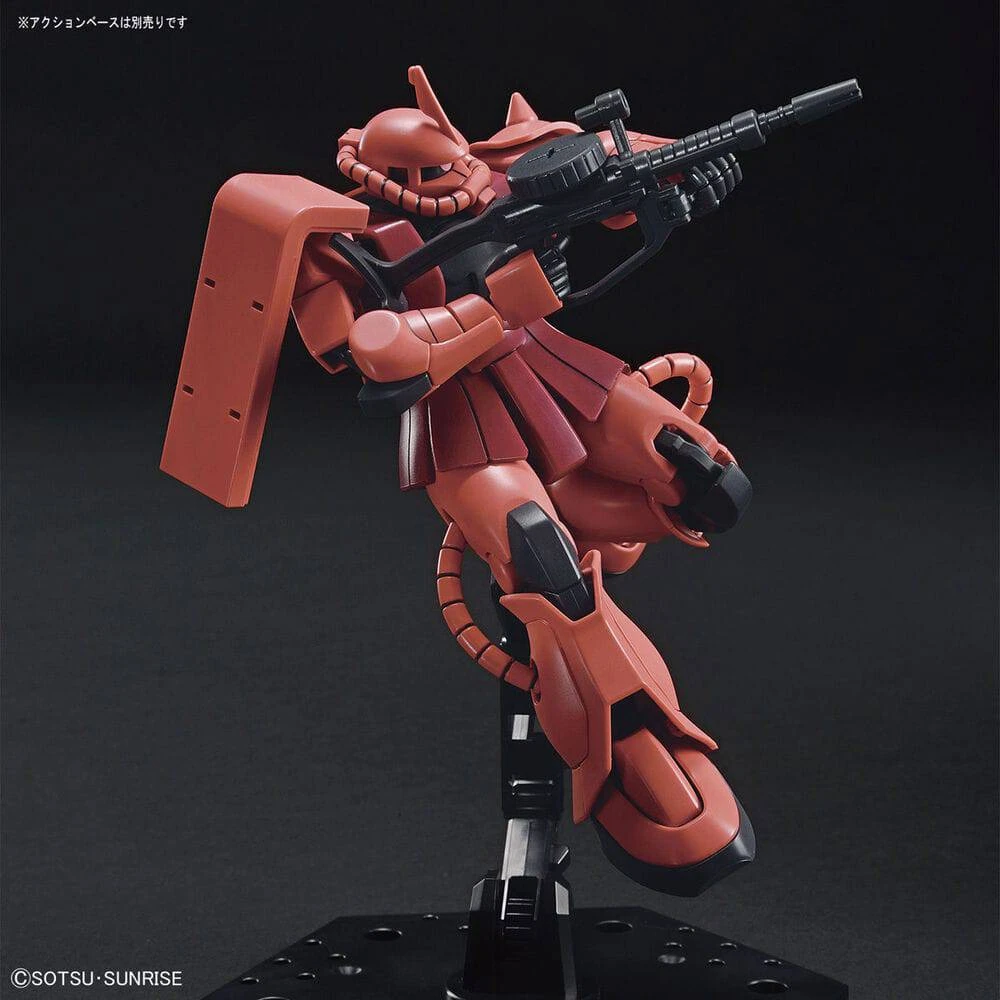 Bandai HG 1/144 MS06S ZAKU II 6 Bandai HG 1/144 MS06S ZAKU II - Image 6
